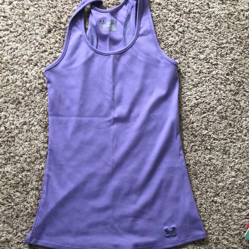 Under armour fitted heat gear tank